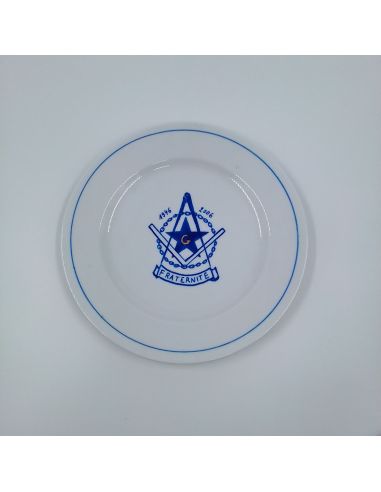 Assiette Franc-maçonnerie Grand-Orient.