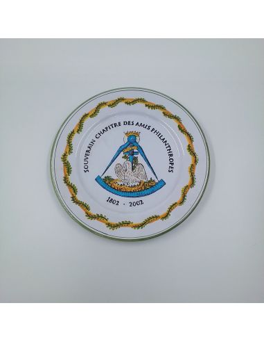 Assiettes Franc-maçonnerie