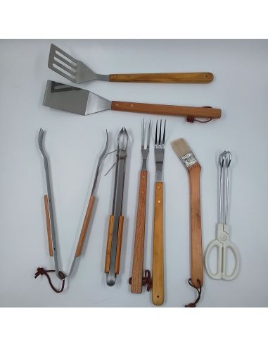 Ustensiles set barbecue.