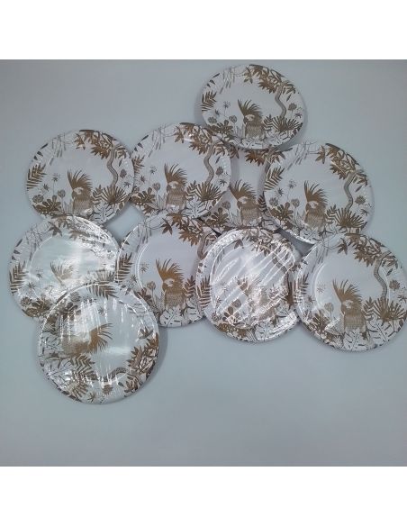 Assiettes en carton