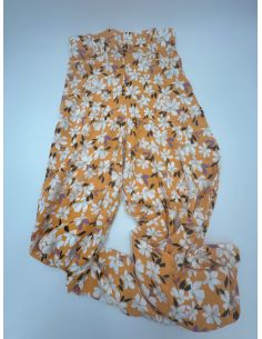 Pantalon à fleurs