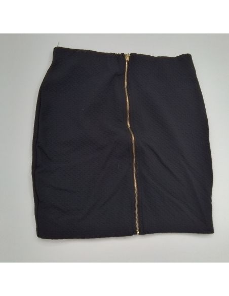 Rok met gouden rits