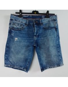 Short en jeans