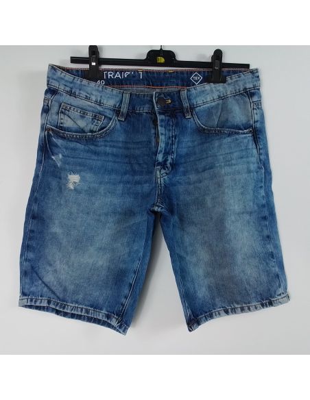 Short en jeans