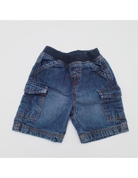 Opvallende denim short