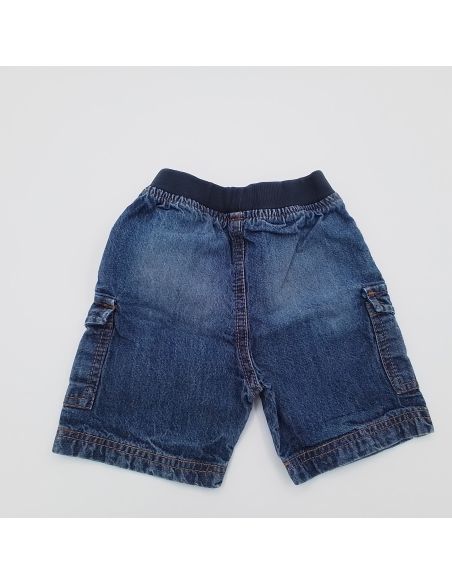 Opvallende denim short