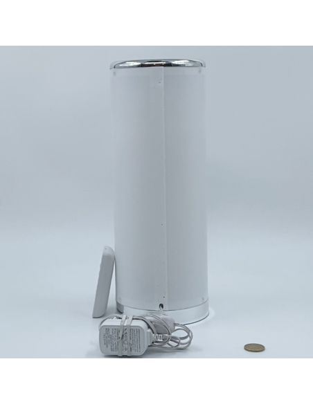 Lampe LED colonne blanche