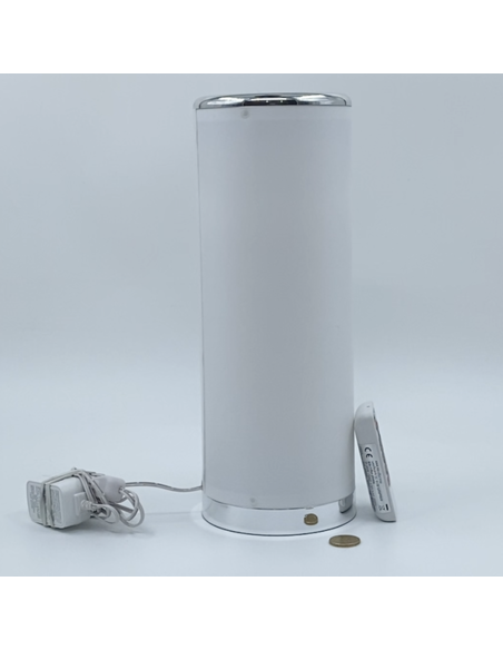 Lampe LED colonne blanche
