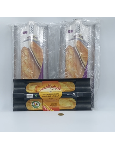 3 plaques baguette