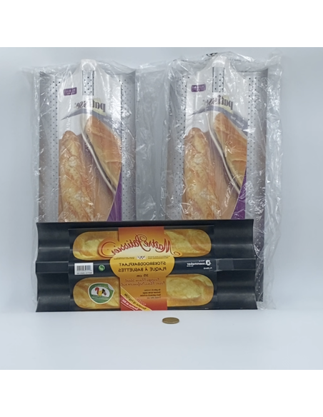 3 plaques baguette