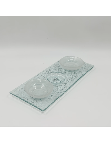 Plateau apéro avec 2 coupelles