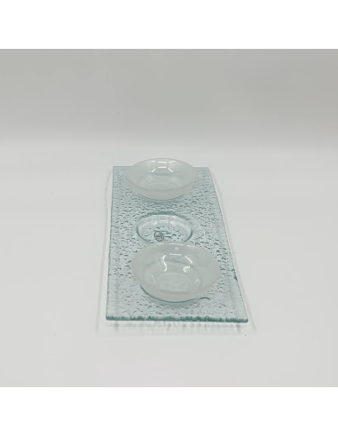 Plateau apéro avec 2 coupelles