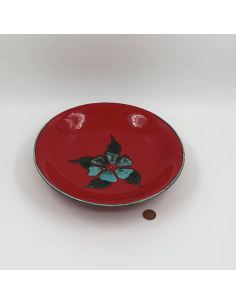 Grand plat rouge