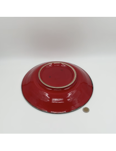 Grand plat rouge 2