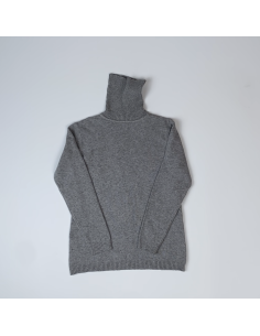Pull col roulé