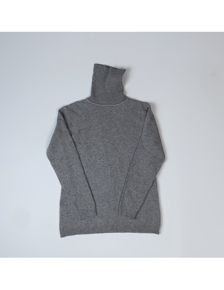 Pull col roulé