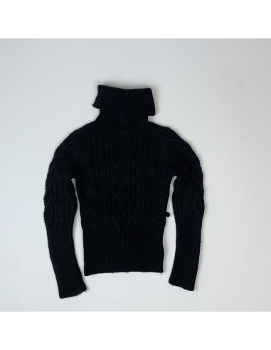 Pull col roulé