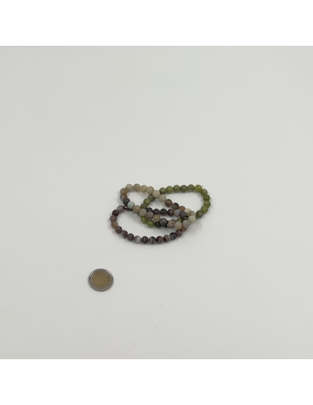 Lot de 3 bracelets en pierre