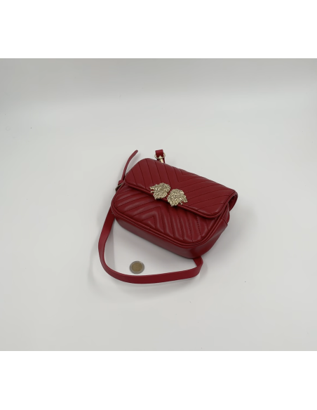 Sac à main rouge