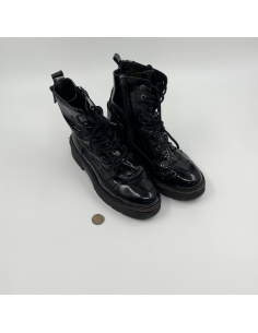 Bottine noir Doctors by Gerli