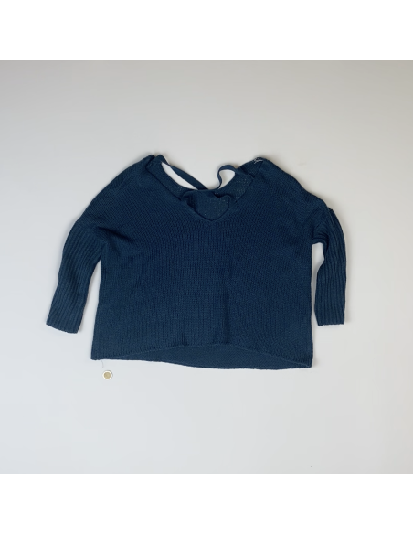 Pull bleu canard