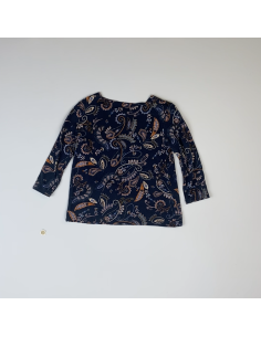 Pull bleu C&A à motifs 2