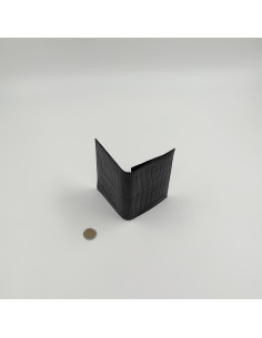 Portefeuille effet croco