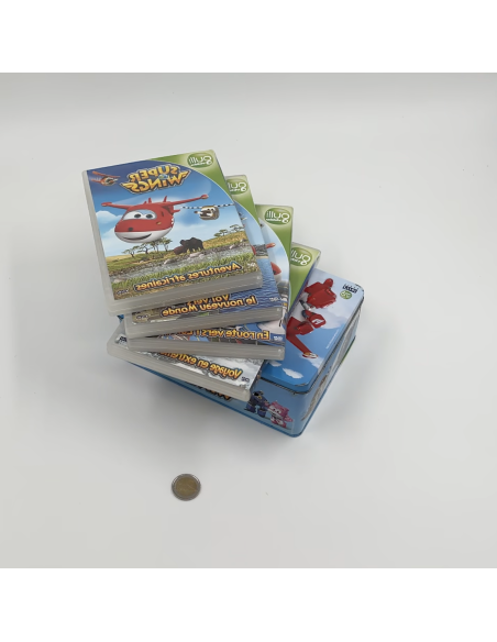 Lot de 4 DVD "Super wings"