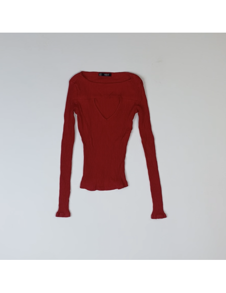 Bershka - T-shirt rouge