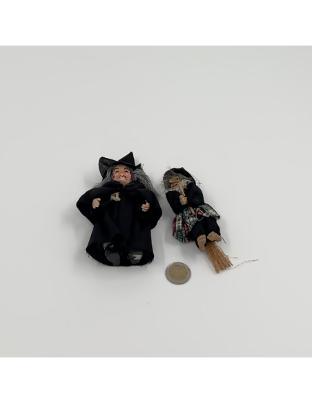Lot de 2 sorcières