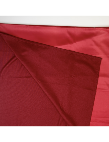 Lot de 2 tentures rouges