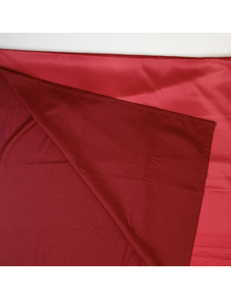 Lot de 2 tentures rouges