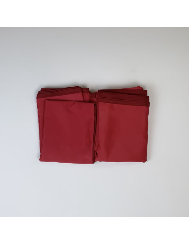 Lot de 2 tentures rouges
