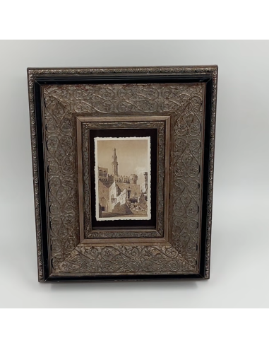 Cadre  photo rectangulaire décoré...
