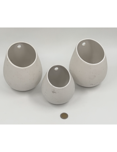 Lot de 3 pots