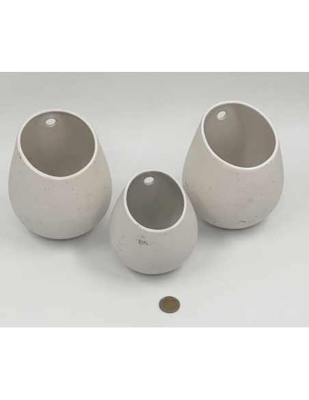 Lot de 3 pots