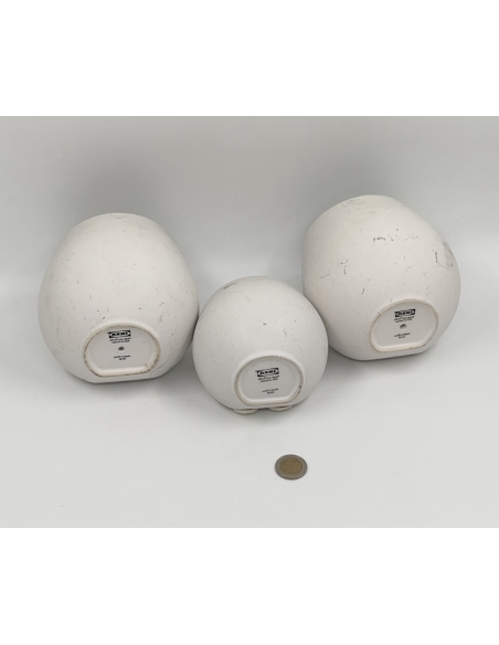 Lot de 3 pots