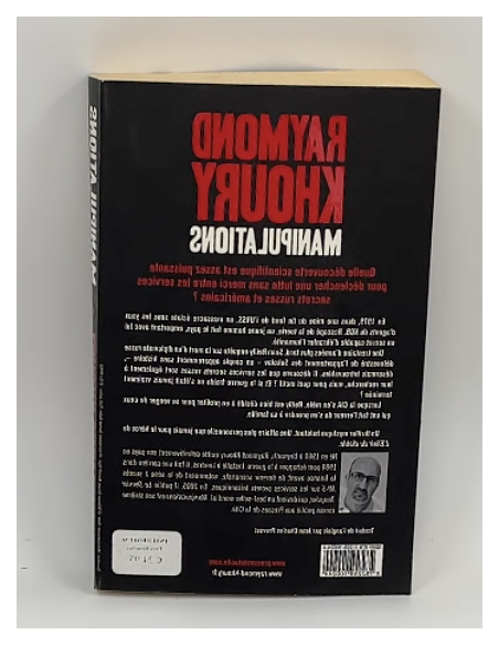 Livre " Manipulations "