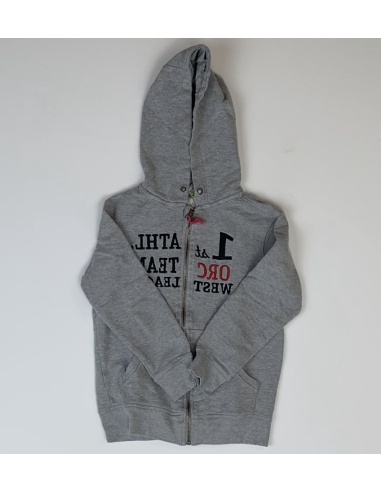 Sweat à capuche gris enfant