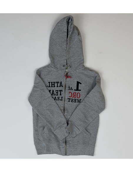 Sweat à capuche gris enfant