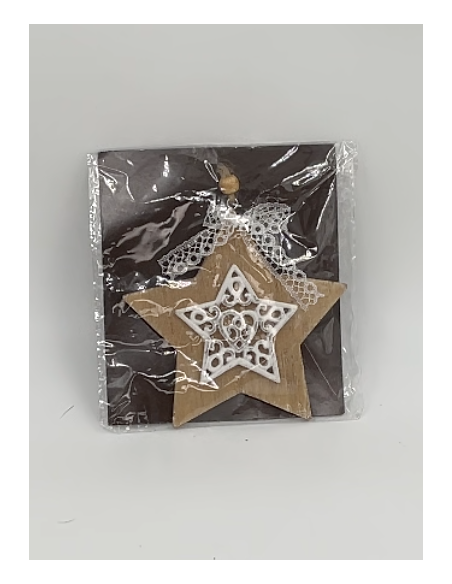 Décoration  étoile de noël