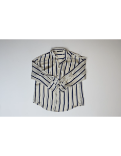 Zara - chemisier ligné 2