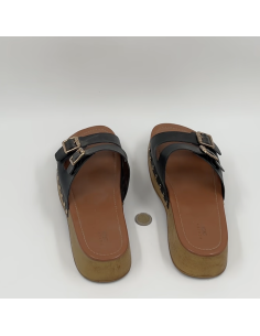 Zara - claquette bois et... 2