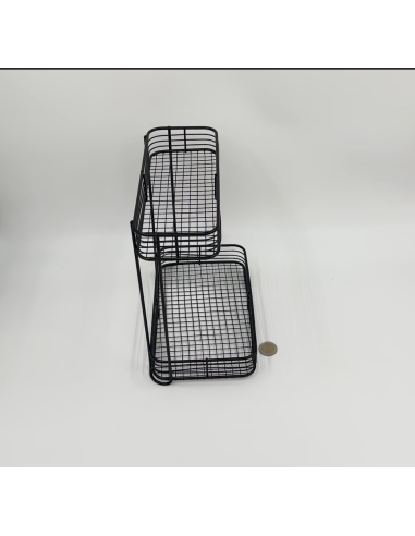 Etagère à épice métal noir