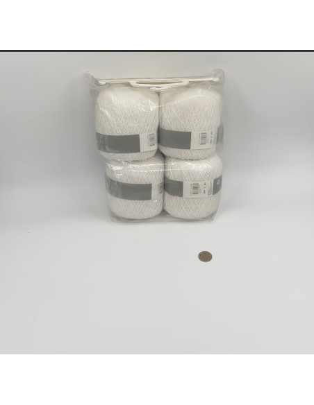 Pelote de coton lot de 4 fois 100 gr