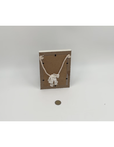 Cadre décoratif blanc