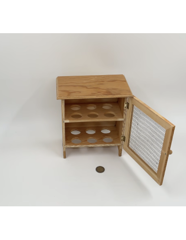 Boite à oeufs en bois