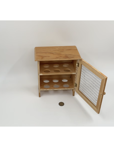 Boite à oeufs en bois