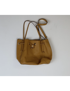Zara - Sac à main moutarde
