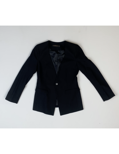Donna Karan - Veste noir à bouton